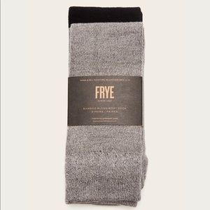 NWT Frye 2 Pack Bamboo Boot Sock